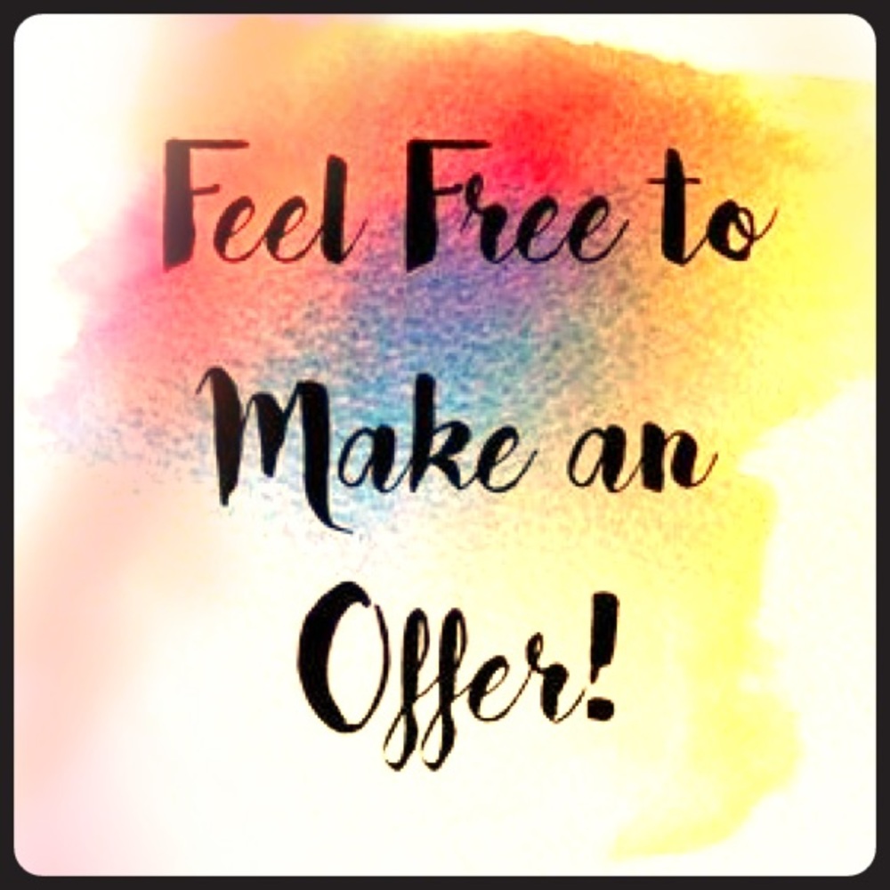 No reasonable offer refused 😊